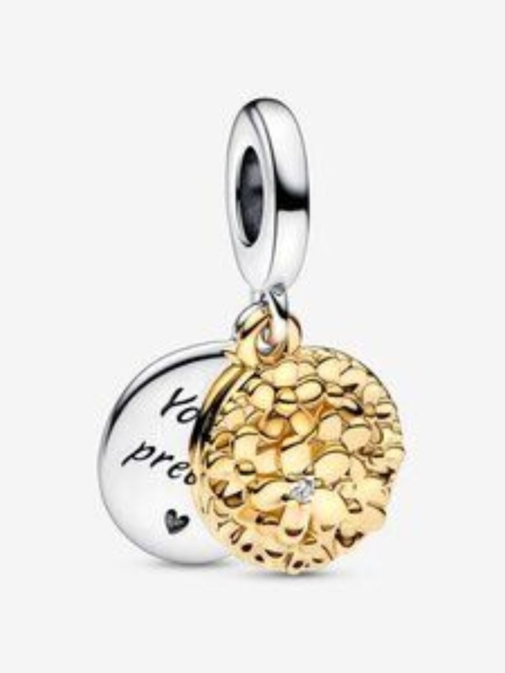 Pandora Two-Tone Daisy 2-in-1 Charm